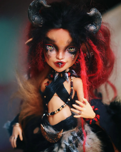 Monster high ooak - art, doll