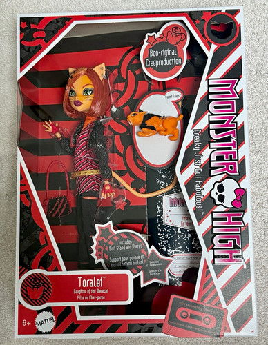 Mattel monster high toralei - mattel,