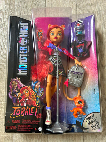 Mattel monster high toralei - mattel,