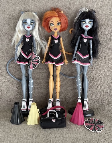 Monster high puppe - puppe, fearleading